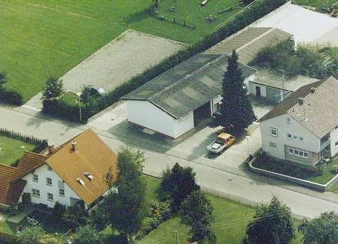 Luftaufnahme des Firmensitzes