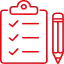 Klemmbrett und Stift Icon